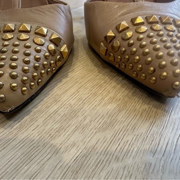 Gucci Coline Studded T-Strap Pumps - Picture 3 of 6